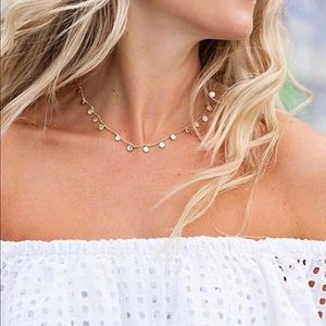 Melanie Auld mini disk necklace